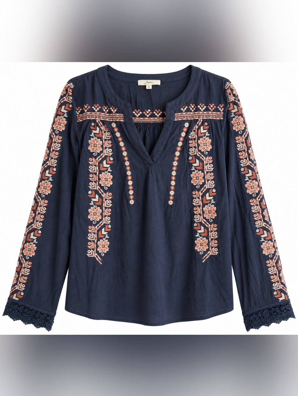 ANDREE BY UNIT Embroidered Tunic